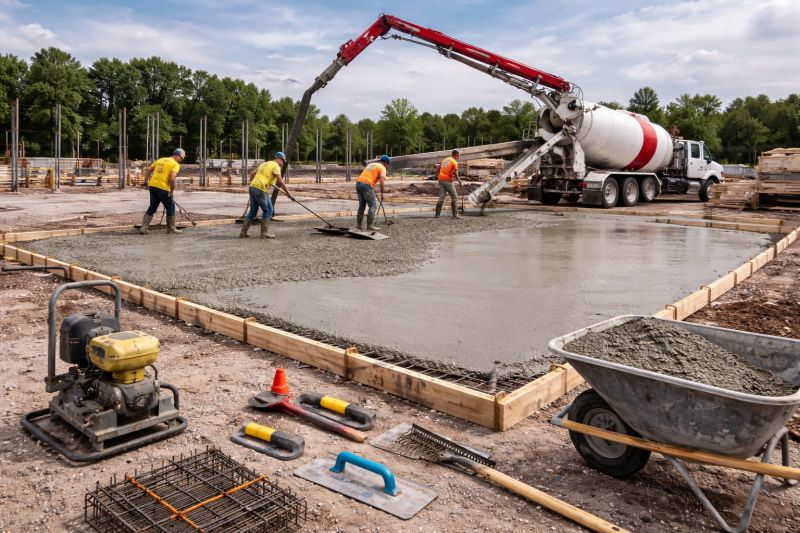 Commercial Slab Construction in Eaton Rapids, MI