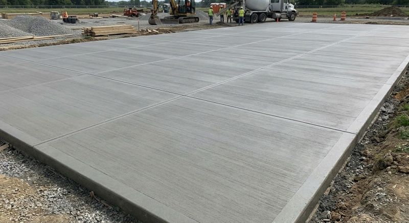 Commercial Slab Construction in Jackson, MI