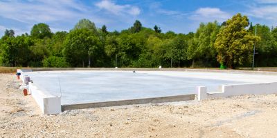 Commercial Slab Installation in Jackson, MI