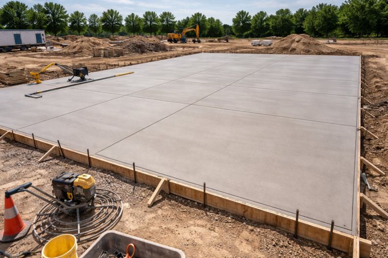 Commercial Slab Installation in Jackson, MI