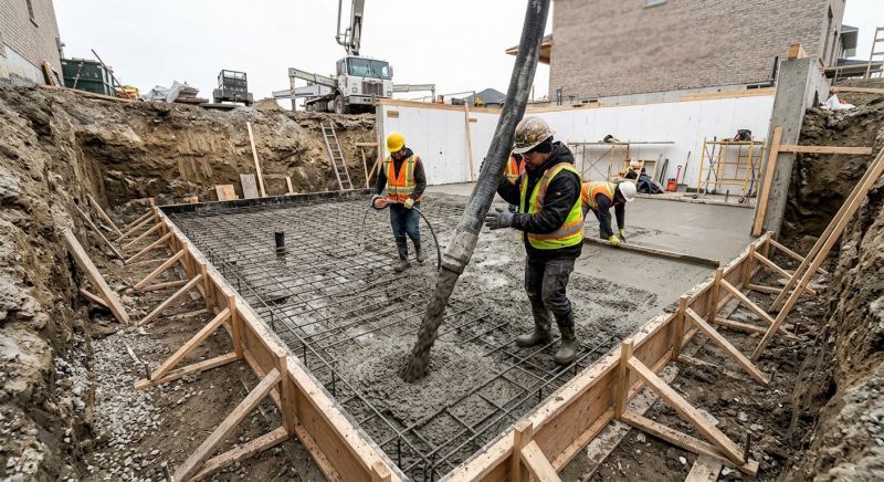 Concrete Basement Pouring in Jackson, MI
