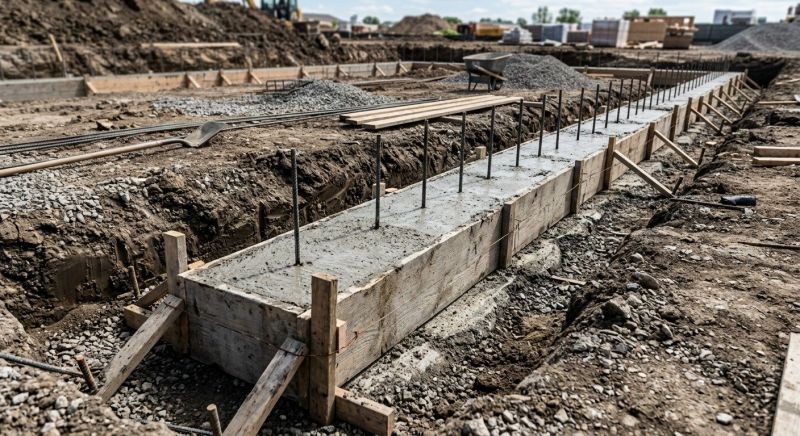 Concrete Foundation Installation in Cement City, MI
