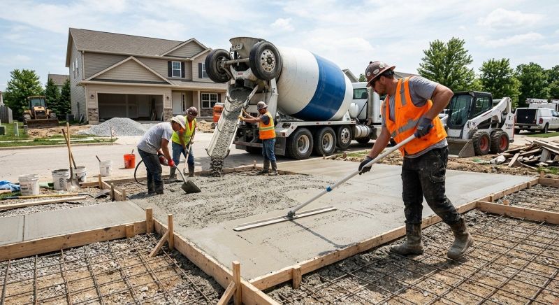 Concrete Work in Jackson, MI