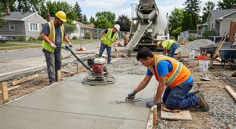 Concrete Work in Jackson, MI