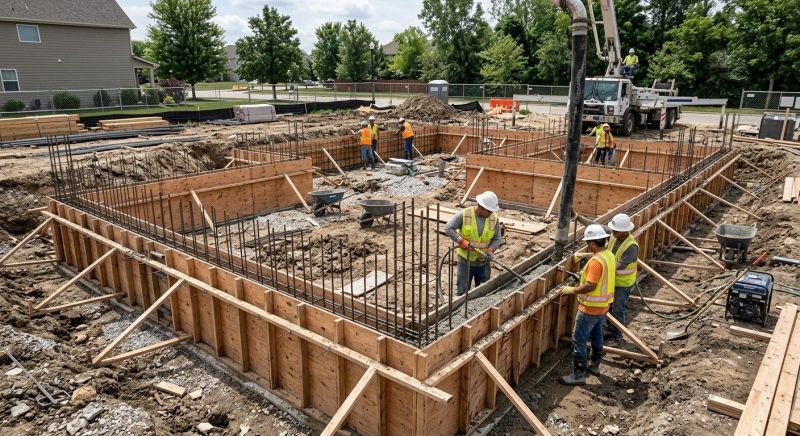 Foundation Construction in Gregory, MI