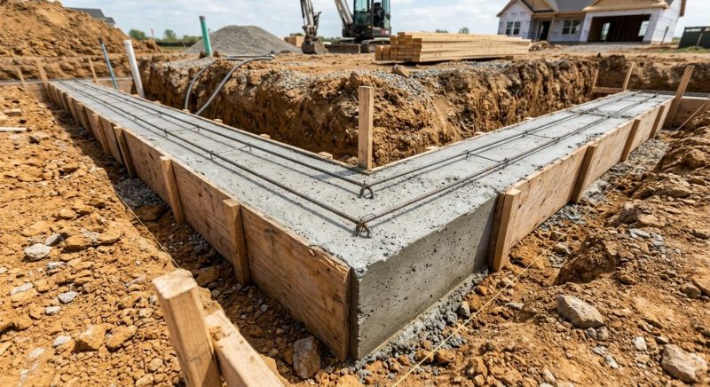 Foundation Footer Installation in Jackson, MI