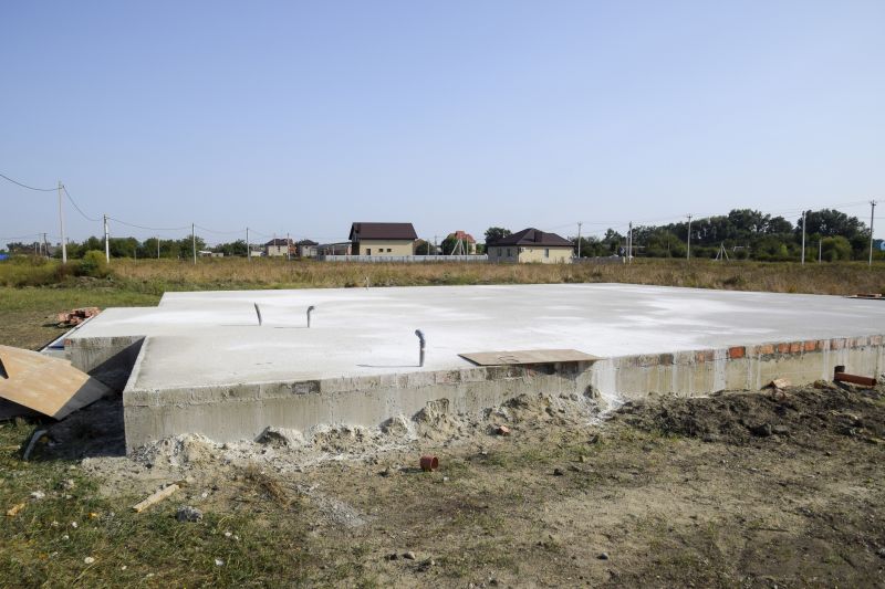 Foundation Slab Construction in Jackson, MI
