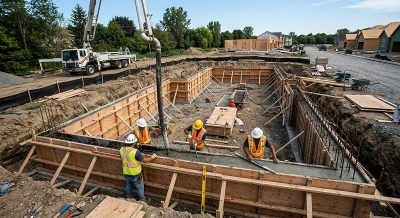 Home Foundation Installation in Jackson, MI