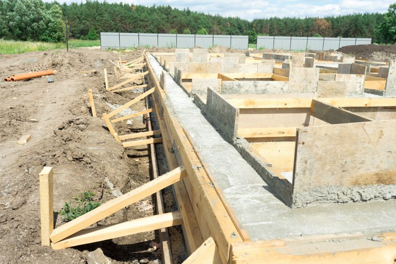 House Footing Construction in Jackson, MI